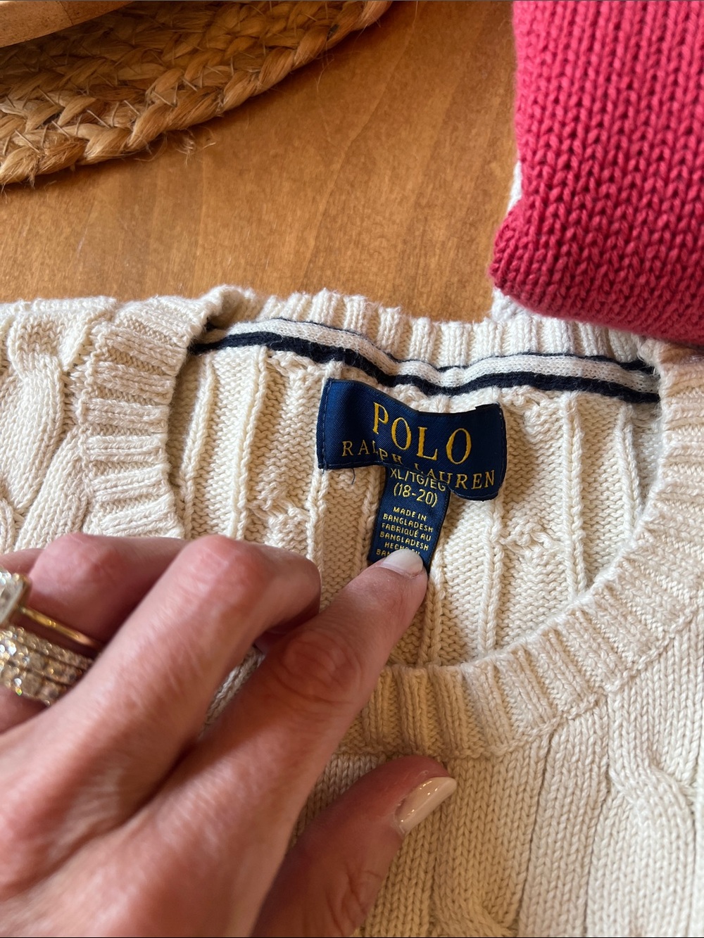 Bundle! Polo by Ralph Lauren Crewneck Sweaters — Worn once - Picture 2 of 8